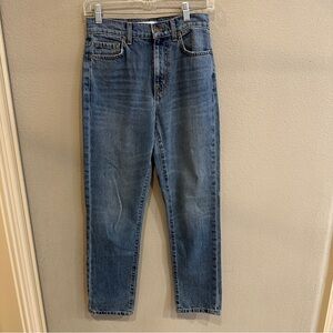 Current Elliott | 24 | classic wash women’s boyfriend jeans straight leg jeans